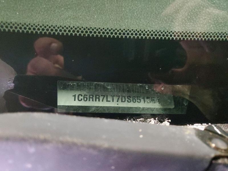 Aukcja sprzedaży 2013 Ram 1500, vin: 1C6RR7LT7DS651364, numer aukcji: 99662185