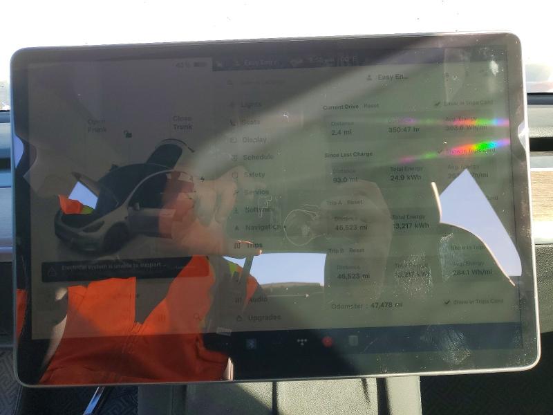 73417355 :رقم المزاد ، 7SAYGDEF9NF493336 vin ، 2022 Tesla Model Y مزاد بيع