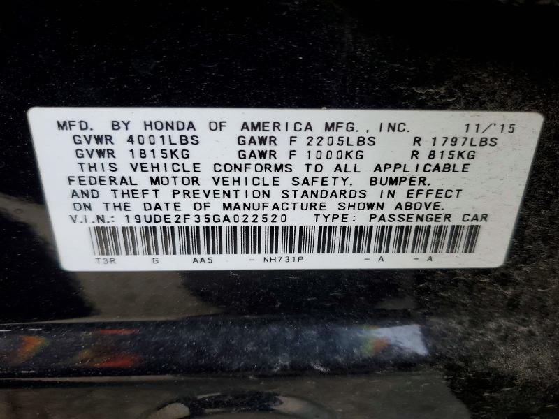 Продажа на аукционе авто 2016 Acura Ilx, vin: 19UDE2F35GA022520, номер лота: 99802535