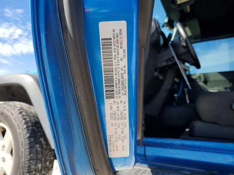 Aukcja sprzedaży 2016 Jeep Wrangler S, vin: 1C4AJWAG6GL289295, numer aukcji: 99927325