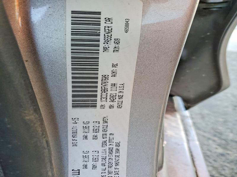 2015 Chrysler 200 მანქანა იყიდება აუქციონზე, vin: 1C3CCCAB6FN707609, აუქციონის ნომერი: 72654675