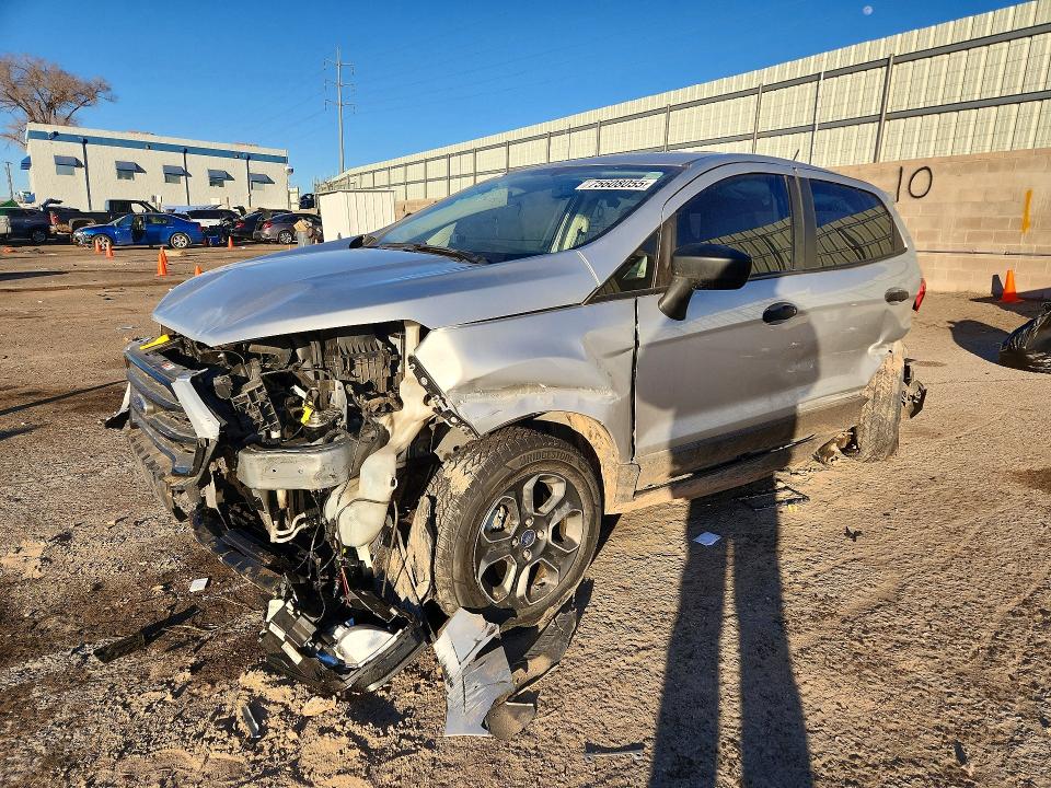 75608055 :رقم المزاد ، MAJ6S3FL2LC387764 vin ، 2020 Ford Ecosport مزاد بيع