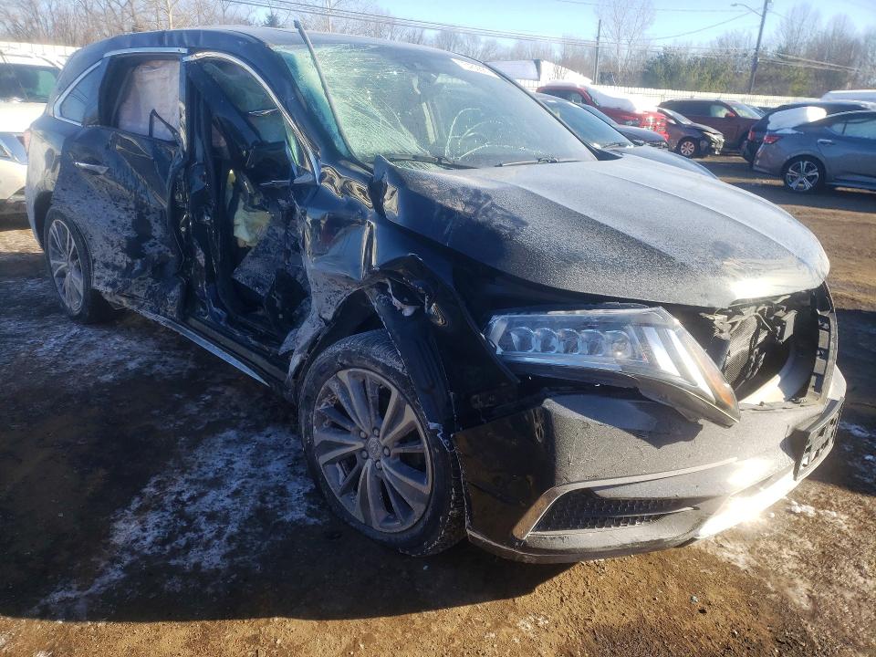 Продаж на аукціоні авто 2017 Acura Mdx, vin: 5J8YD4H56HL007223, номер лоту: 75459885