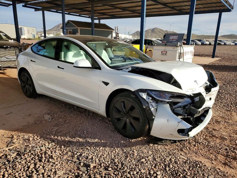 2024 Tesla Model 3 მანქანა იყიდება აუქციონზე, vin: 5YJ3E1EA7RF833752, აუქციონის ნომერი: 73626595