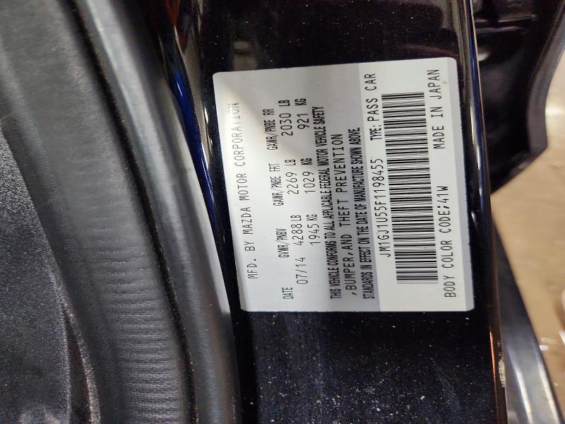 Продажа на аукционе авто 2015 Mazda 6, vin: JM1GJ1U55F1198455, номер лота: 72270745