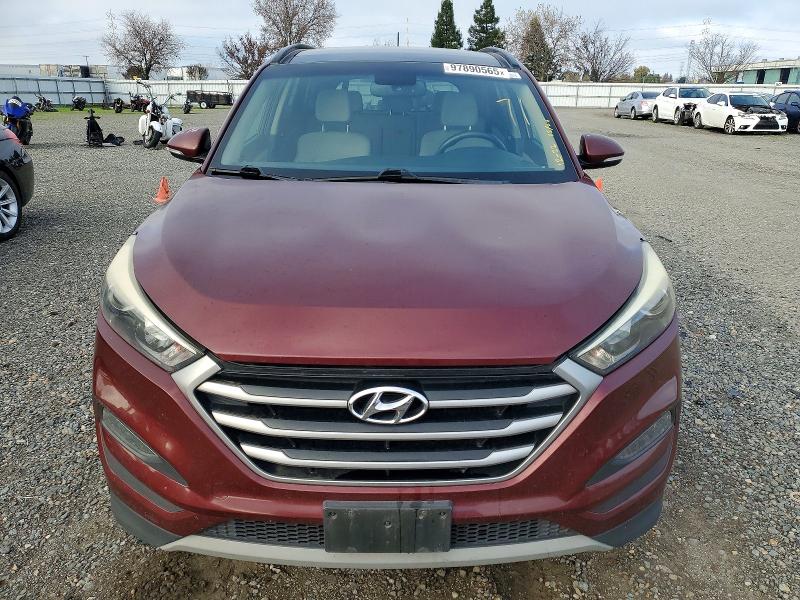 2017 Hyundai Tucson მანქანა იყიდება აუქციონზე, vin: KM8J33A22HU562866, აუქციონის ნომერი: 97890565