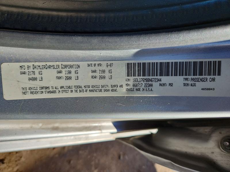 Продажа на аукционе авто 2008 Dodge Avenger R/, vin: 1B3LD76M88N672344, номер лота: 72623335