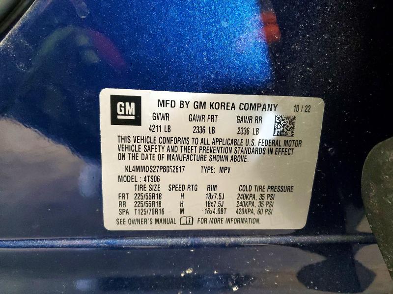 Aukcja sprzedaży 2023 Buick Encore Gx, vin: KL4MMDS27PB052617, numer aukcji: 74677065