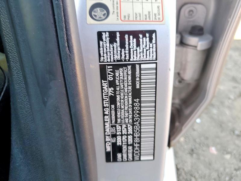 Продаж на аукціоні авто 2011 Mercedes-benz E, vin: WDDHF8HB5BA399884, номер лоту: 74206075
