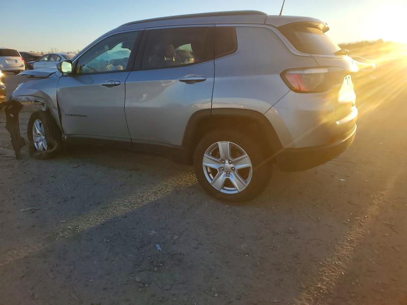 73118745 :رقم المزاد ، 3C4NJDBB5NT121187 vin ، 2022 Jeep Compass مزاد بيع