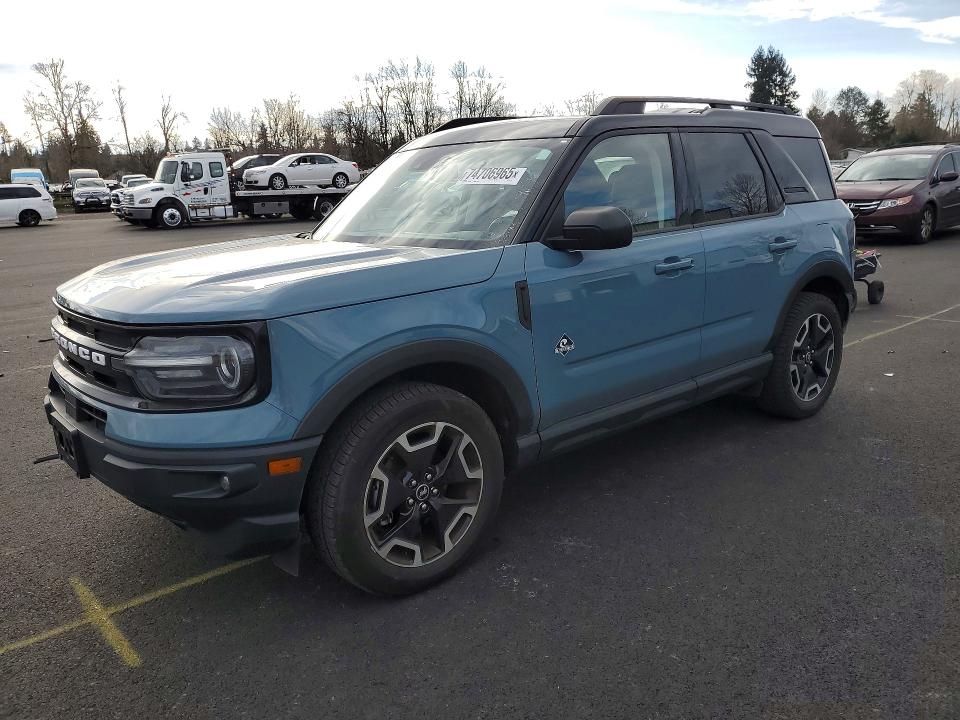 Продажа на аукционе авто 2021 Ford Bronco Sport, vin: 3FMCR9C61MRB00164, номер лота: 74706965