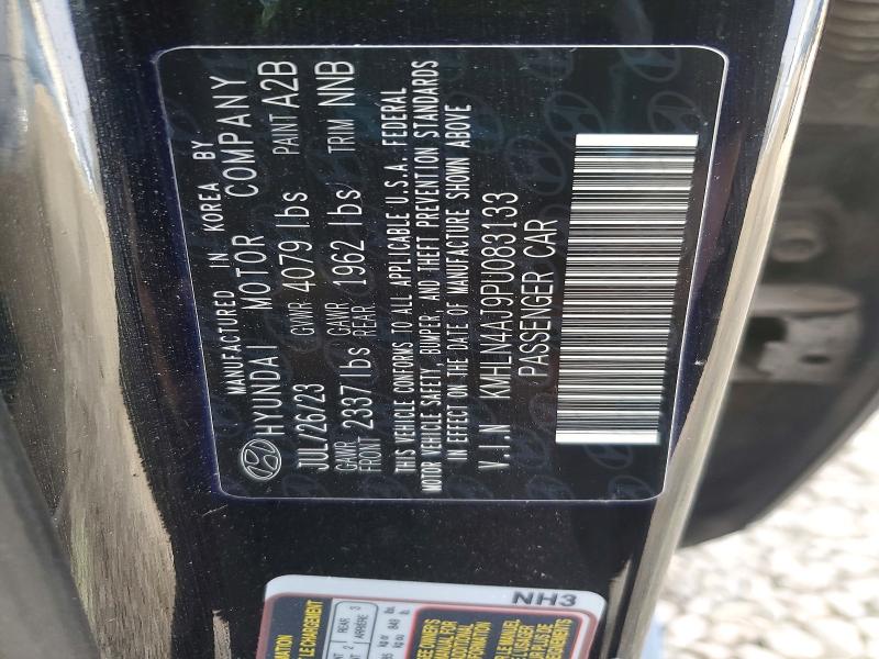 Aukcja sprzedaży 2023 Hyundai Elantra, vin: KMHLN4AJ9PU083133, numer aukcji: 74353955