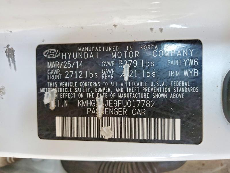 Продаж на аукціоні авто 2015 Hyundai Genesis, vin: KMHGN4JE9FU017782, номер лоту: 73642795