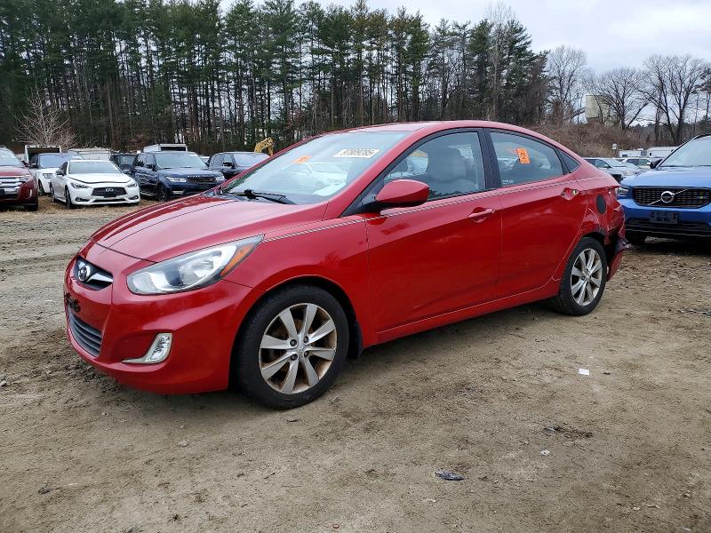 Auction sale of the 2012 Hyundai Accent, vin: KMHCU4AE7CU184803, lot number: 97809285