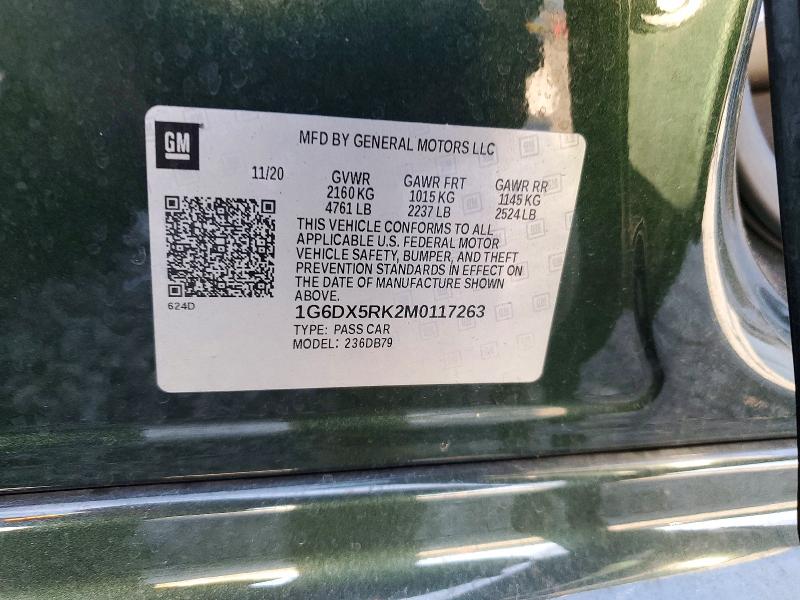 Продажа на аукционе авто 2021 Cadillac Ct5, vin: 1G6DX5RK2M0117263, номер лота: 99486605