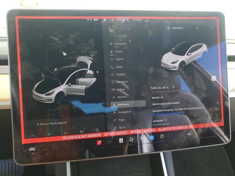 Aukcja sprzedaży 2019 Tesla Model 3, vin: 5YJ3E1EA3KF466659, numer aukcji: 73834915