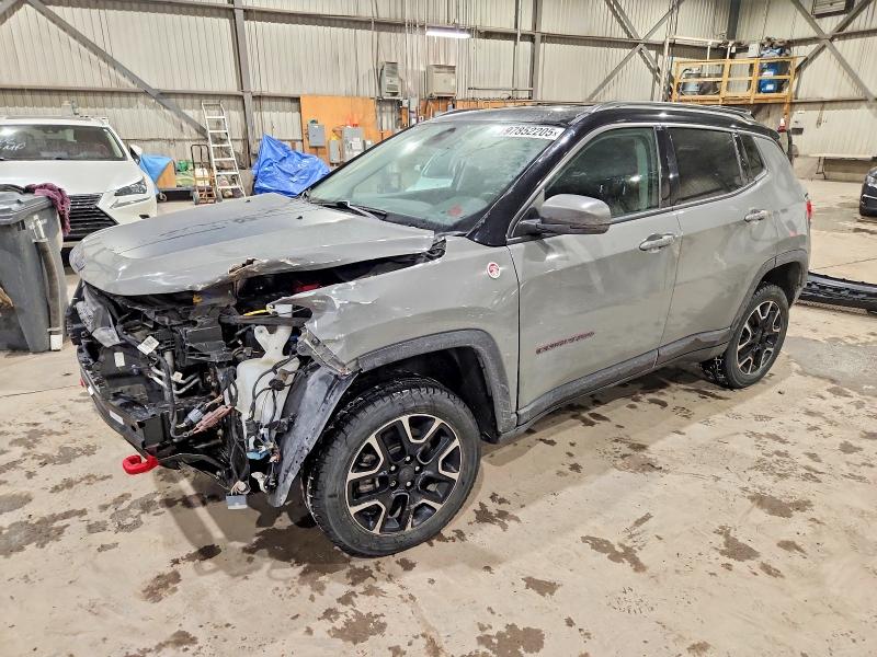 2021 Jeep Compass მანქანა იყიდება აუქციონზე, vin: 3C4NJDDB4MT531202, აუქციონის ნომერი: 97852205