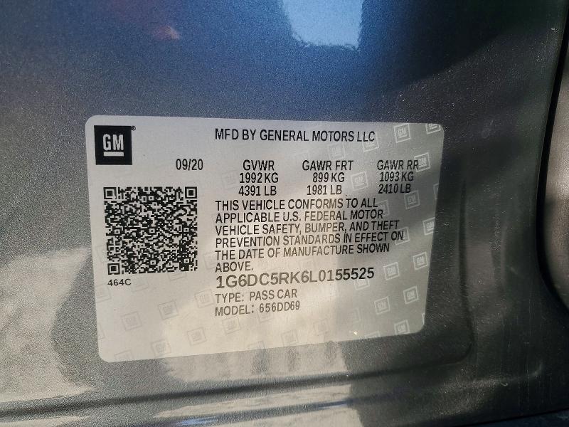 Продажа на аукционе авто 2020 Cadillac Ct4, vin: 1G6DC5RK6L0155525, номер лота: 75245515
