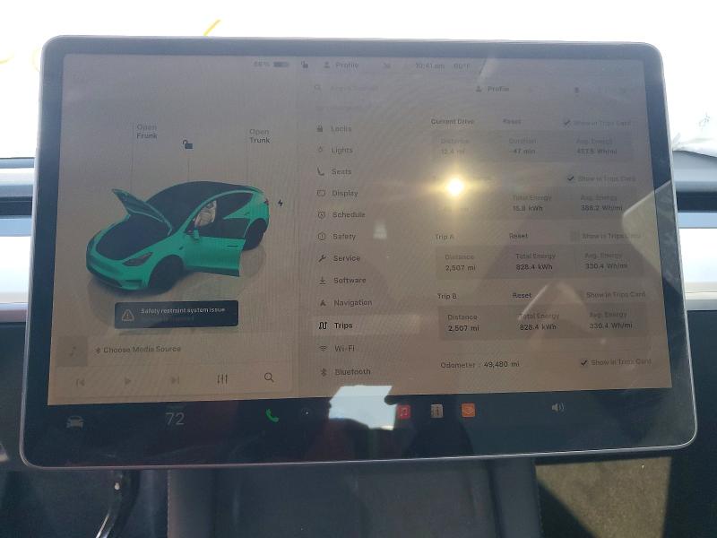 Aukcja sprzedaży 2022 Tesla Model Y, vin: 7SAYGDEF5NF564967, numer aukcji: 73428775