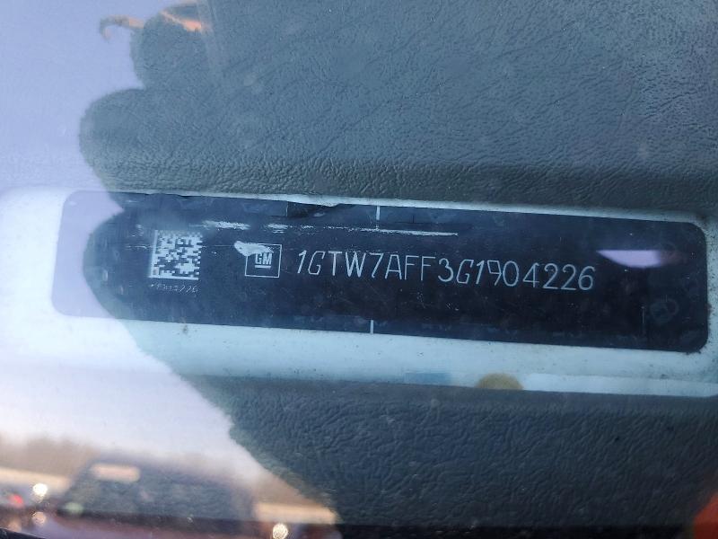 73504165 :رقم المزاد ، 1GTW7AFF3G1904226 vin ، 2016 Gmc Savana مزاد بيع