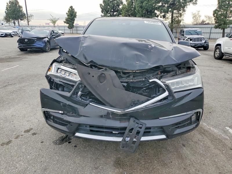 73549855 :رقم المزاد ، 5FRYD7H74HB000712 vin ، 2017 Acura Mdx مزاد بيع