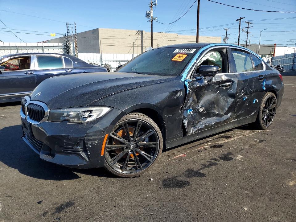 2019 Bmw 330i მანქანა იყიდება აუქციონზე, vin: WBA5R1C50KAK11900, აუქციონის ნომერი: 75084865