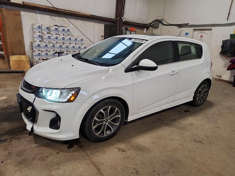 2018 Chevrolet Sonic მანქანა იყიდება აუქციონზე, vin: 1G1JD6SB2J4127961, აუქციონის ნომერი: 72591695
