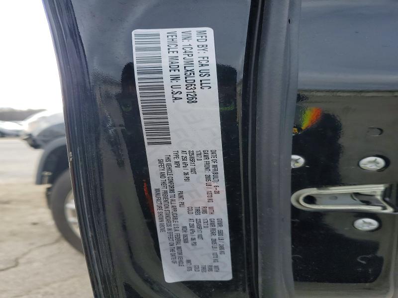 Продажа на аукционе авто 2020 Jeep Cherokee, vin: 1C4PJMLX5LD631268, номер лота: 98872675