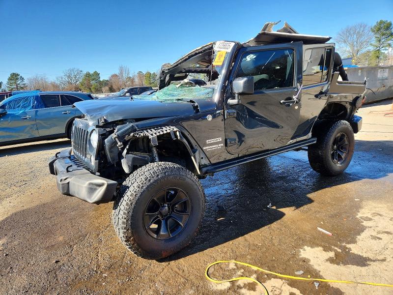 72358835 :رقم المزاد ، 1C4BJWDG7HL710751 vin ، 2017 Jeep Wrangler Unlimited مزاد بيع
