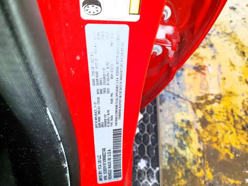 Aukcja sprzedaży 2021 Ram 1500, vin: 1C6SRFBTXMN822748, numer aukcji: 74669285