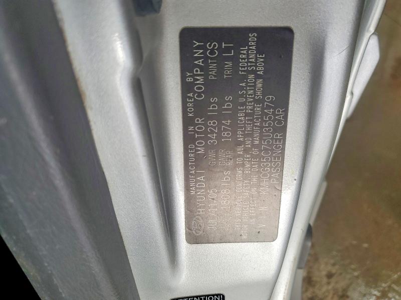 Продажа на аукционе авто 2005 Hyundai Accent, vin: KMHCG35C75U355479, номер лота: 74452035