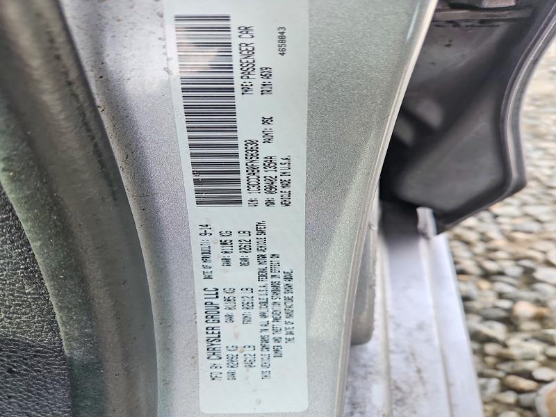 Aukcja sprzedaży 2015 Chrysler 200, vin: 1C3CCCAB0FN583630, numer aukcji: 74778635