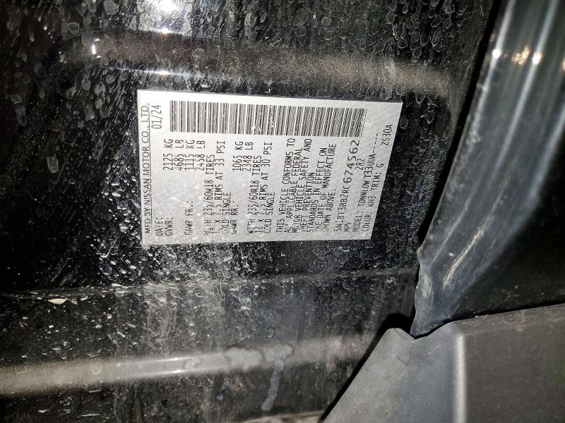 Продажа на аукционе авто 2024 Nissan Rogue Sv, vin: 5N1BT3BB2RC674562, номер лота: 99498215