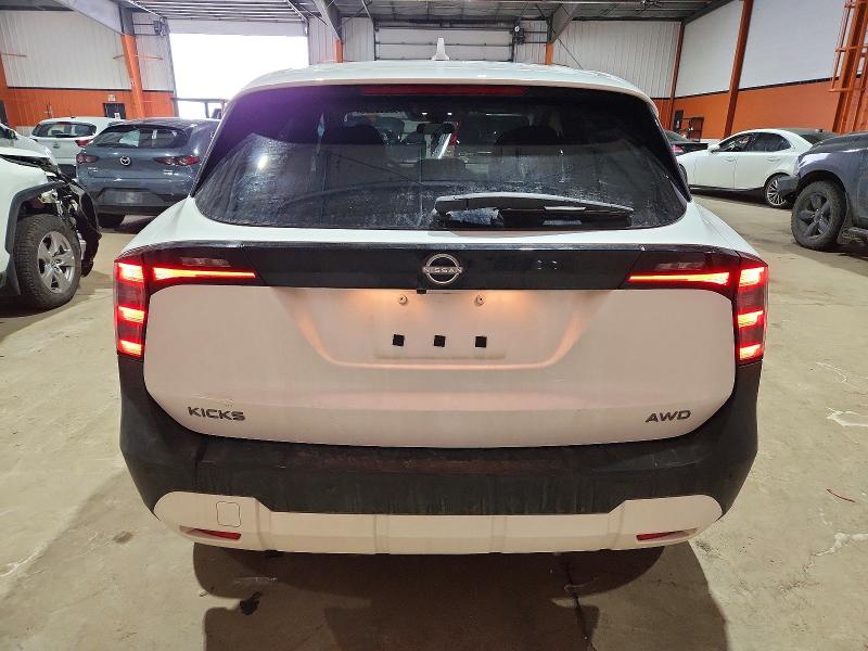 Aukcja sprzedaży 2025 Nissan Kicks Sv 4dr Awd, vin: 3N8AP6CBXSL397503, numer aukcji: 99636595