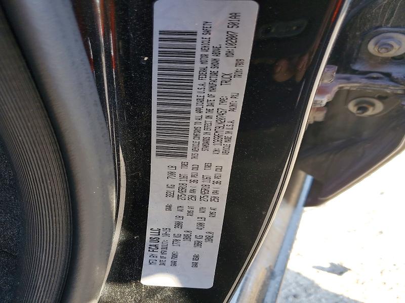 99647665 :رقم المزاد ، 1C6SRFMT9LN207457 vin ، 2020 Ram 1500 مزاد بيع