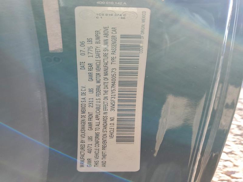 Продажа на аукционе авто 2007 Volkswagen New Beetle, vin: 3VWSF31Y57M400573, номер лота: 73521225