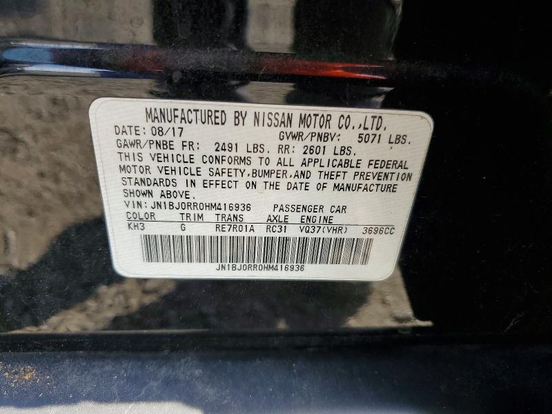 Aukcja sprzedaży 2017 Infiniti Qx50, vin: JN1BJ0RR0HM416936, numer aukcji: 99538335