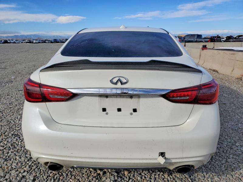 74793205 :رقم المزاد ، JN1EV7AR8JM433916 vin ، 2018 Infiniti Q50 مزاد بيع