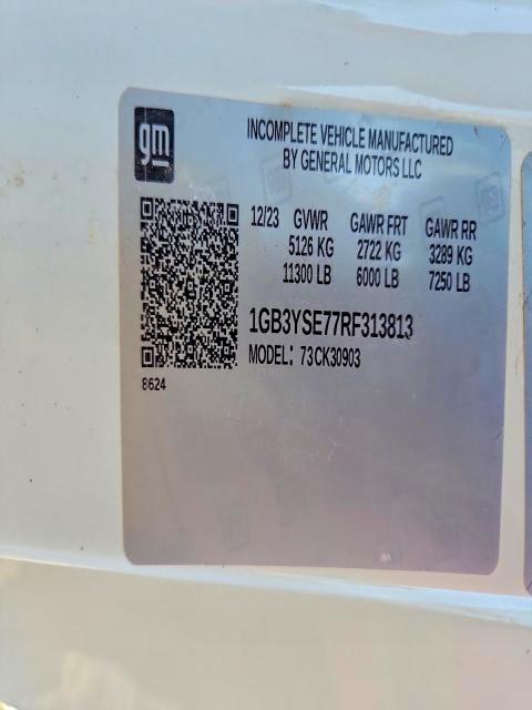Aukcja sprzedaży 2024 Chevrolet Silverado, vin: 1GB3YSE77RF313813, numer aukcji: 73504295
