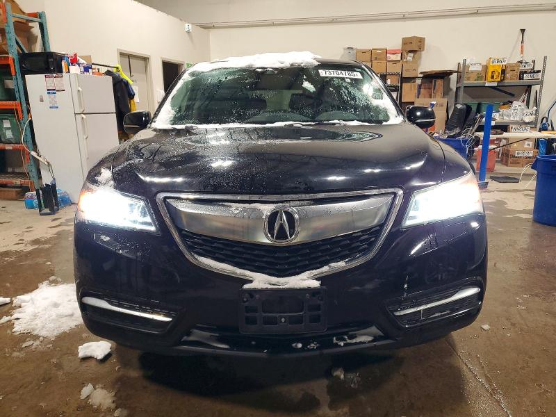 2016 Acura Mdx მანქანა იყიდება აუქციონზე, vin: 5FRYD4H67GB507916, აუქციონის ნომერი: 73704785