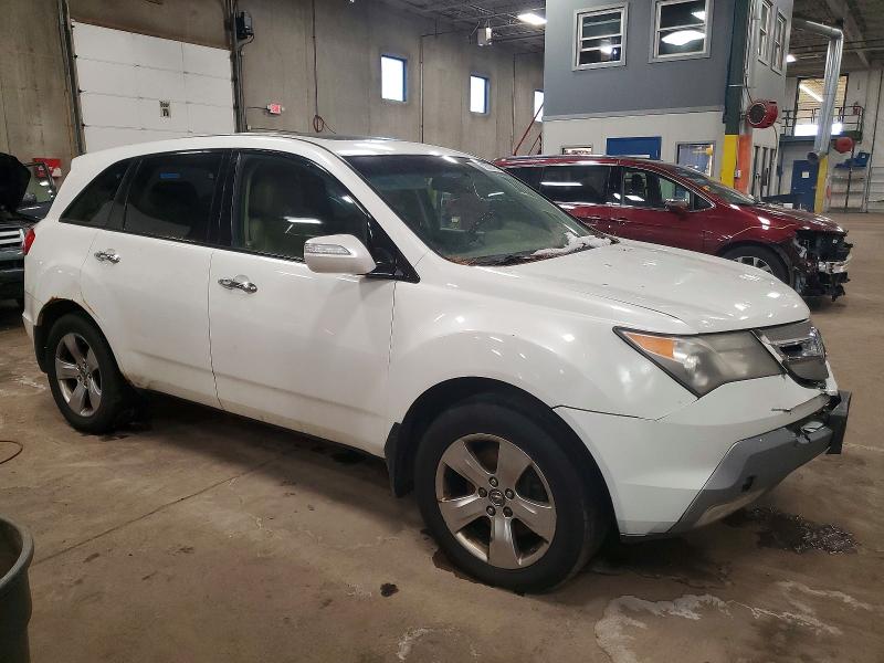 73822425 :رقم المزاد ، 2HNYD28809H515533 vin ، 2009 Acura Mdx مزاد بيع