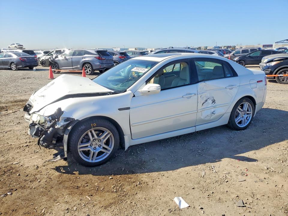 75582915 :رقم المزاد ، 19UUA66278A018383 vin ، 2008 Acura Tl مزاد بيع