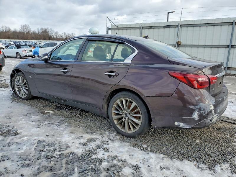 2019 Infiniti Q50 მანქანა იყიდება აუქციონზე, vin: JN1EV7AR9KM556335, აუქციონის ნომერი: 98312725