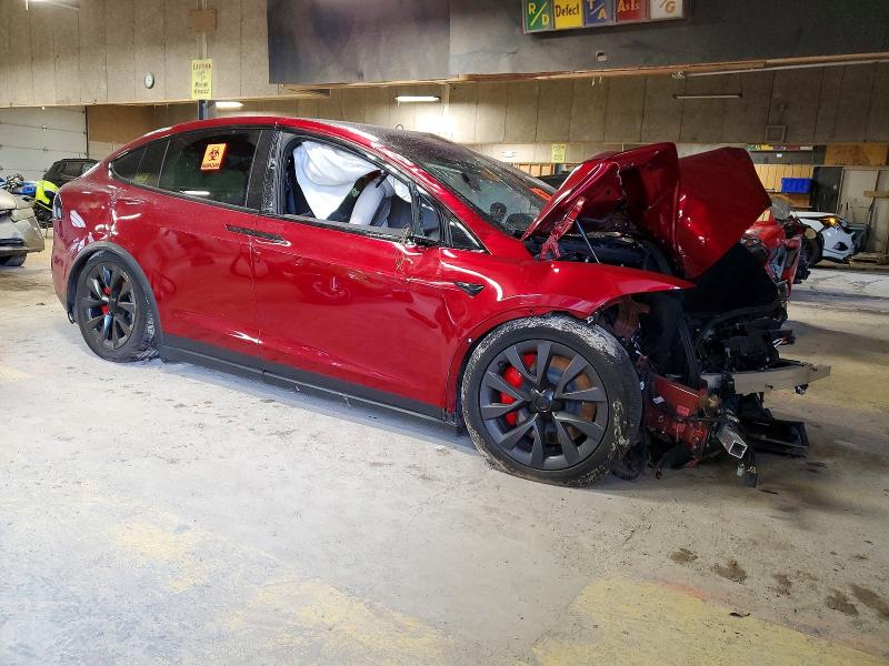 73002985 :رقم المزاد ، 7SAXCBE66SF468224 vin ، 2025 Tesla Model X مزاد بيع