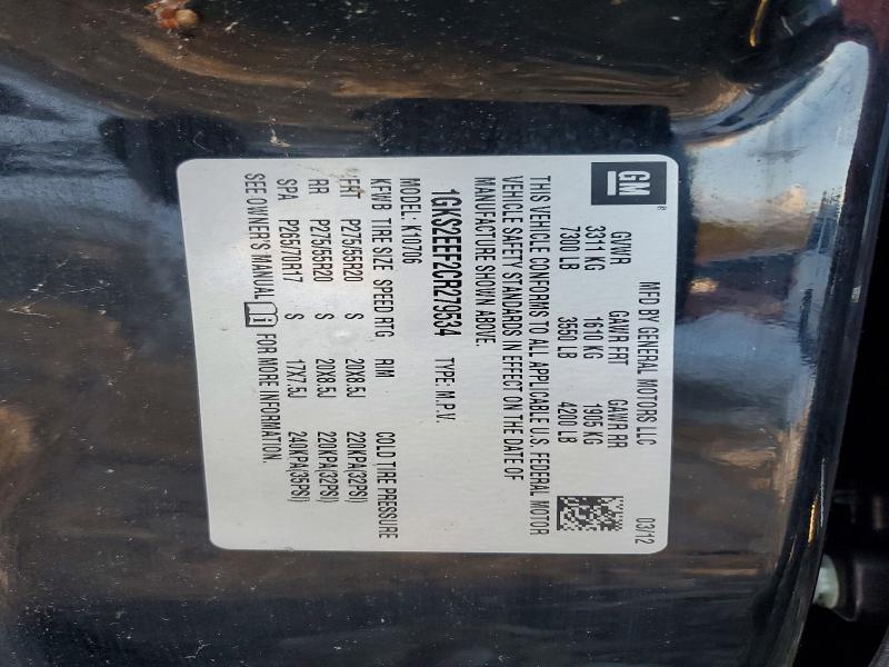 Продаж на аукціоні авто 2012 Gmc Yukon, vin: 1GKS2EEF2CR279534, номер лоту: 74531665