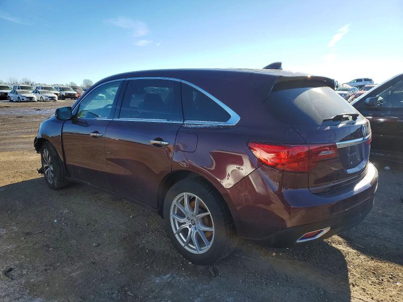 Продаж на аукціоні авто 2016 Acura Mdx Techno, vin: 5FRYD4H49GB034812, номер лоту: 72746485
