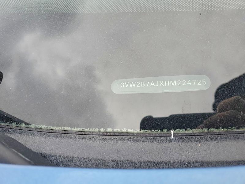 Продаж на аукціоні авто 2017 Volkswagen Jetta, vin: 3VW2B7AJXHM224725, номер лоту: 75167925