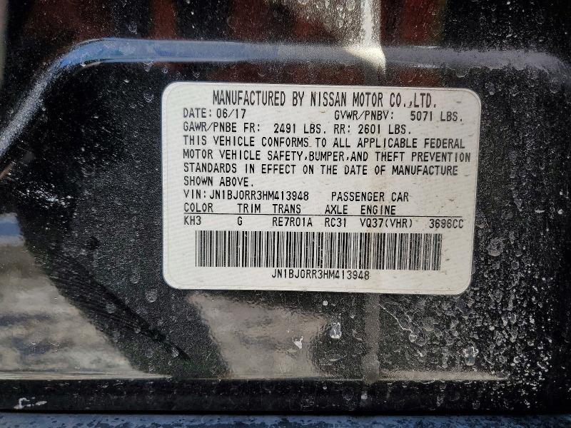 Aukcja sprzedaży 2017 Infiniti Qx50, vin: JN1BJ0RR3HM413948, numer aukcji: 74063925