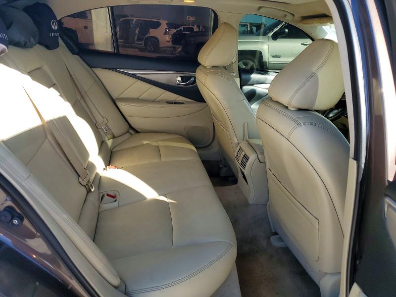 73511985 :رقم المزاد ، JN1BV7APXFM341652 vin ، 2015 Infiniti Q50 مزاد بيع