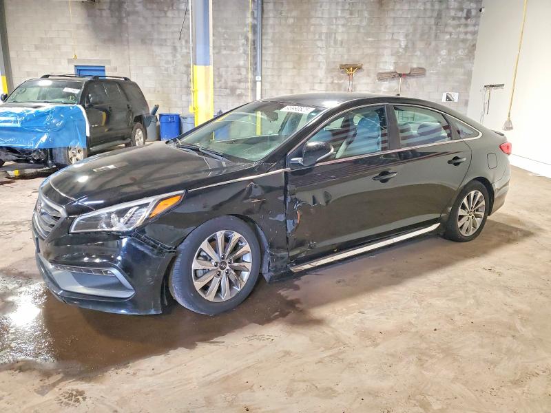 98990825 :رقم المزاد ، 5NPE34AF6HH462293 vin ، 2017 Hyundai Sonata مزاد بيع
